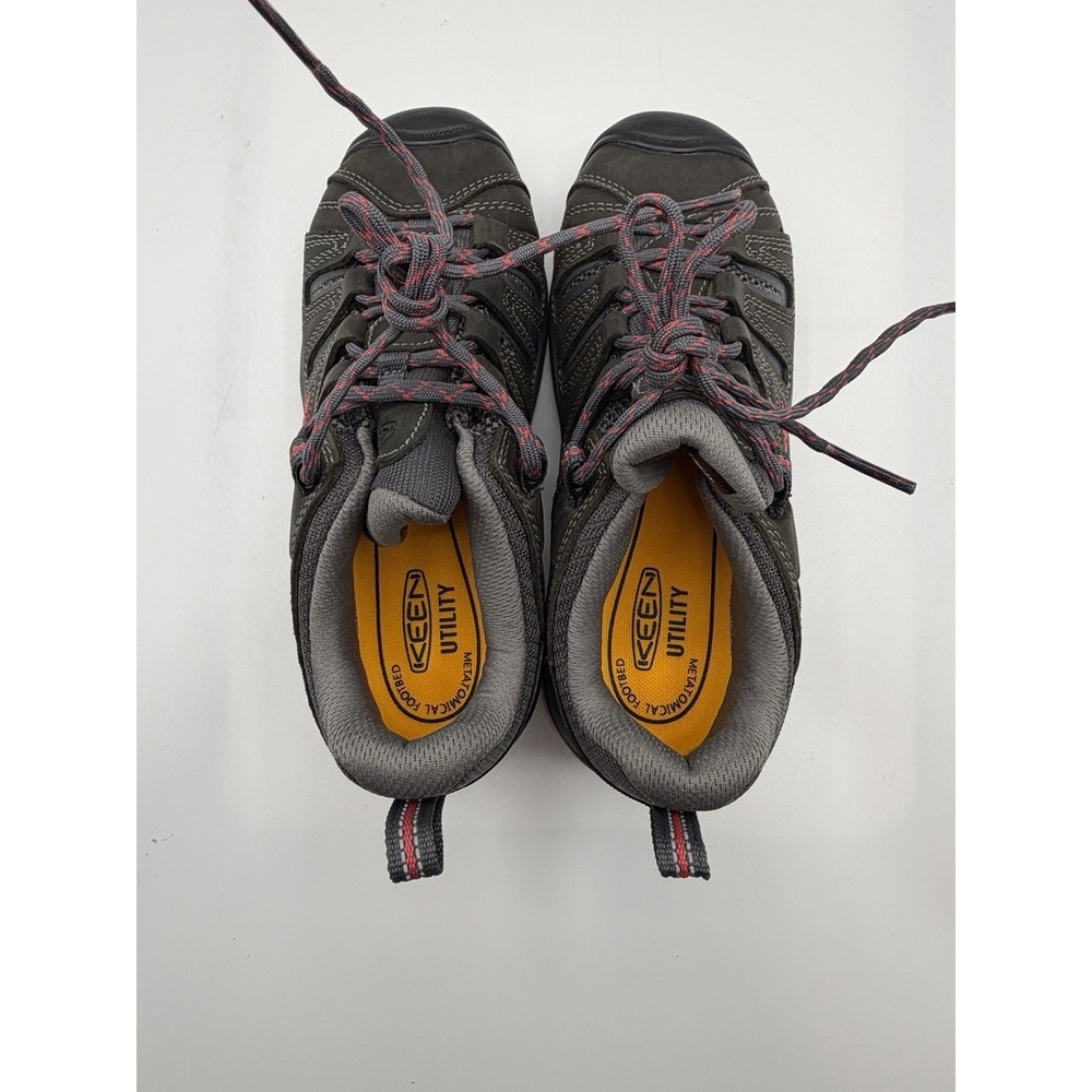 Keen Utility Flint 2,Women's 5,EU: 35, Hard Toe,Steel Grey / Rose,1023232M - Picture 10 of 13
